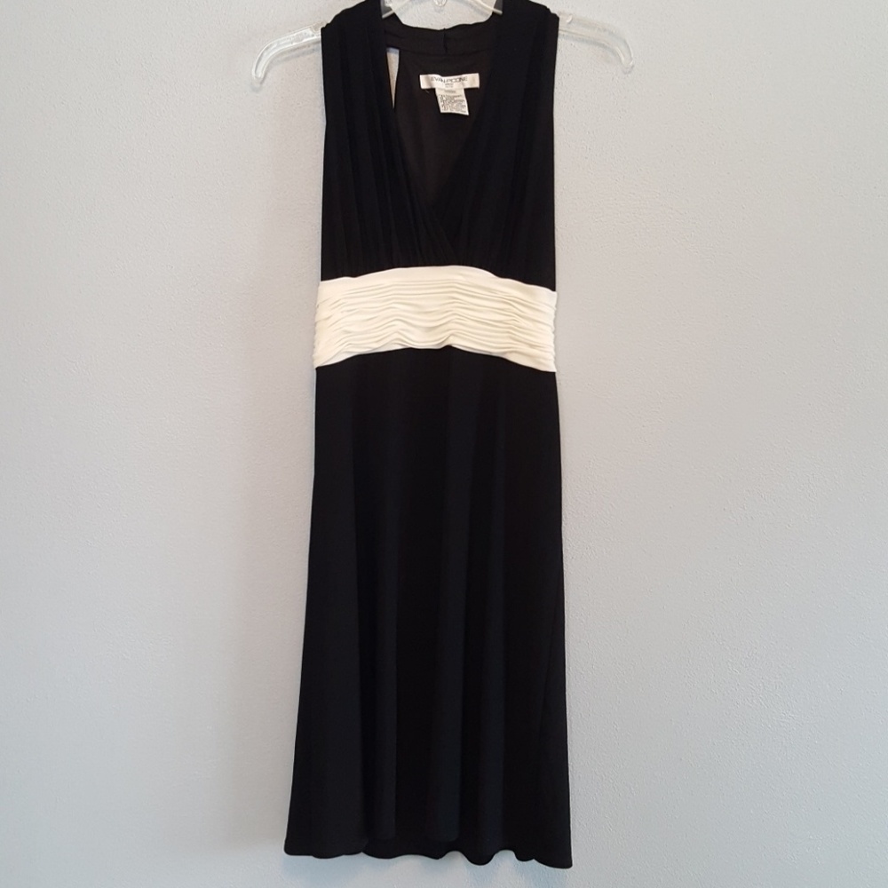 Black and white dress